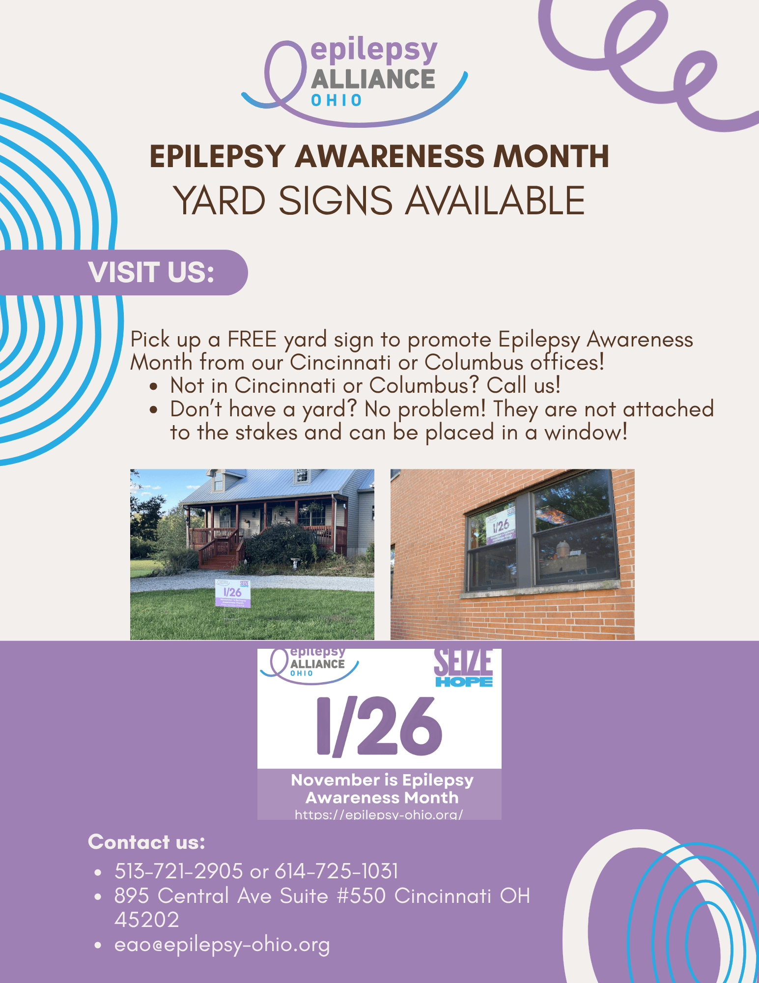 Yard Signs Available